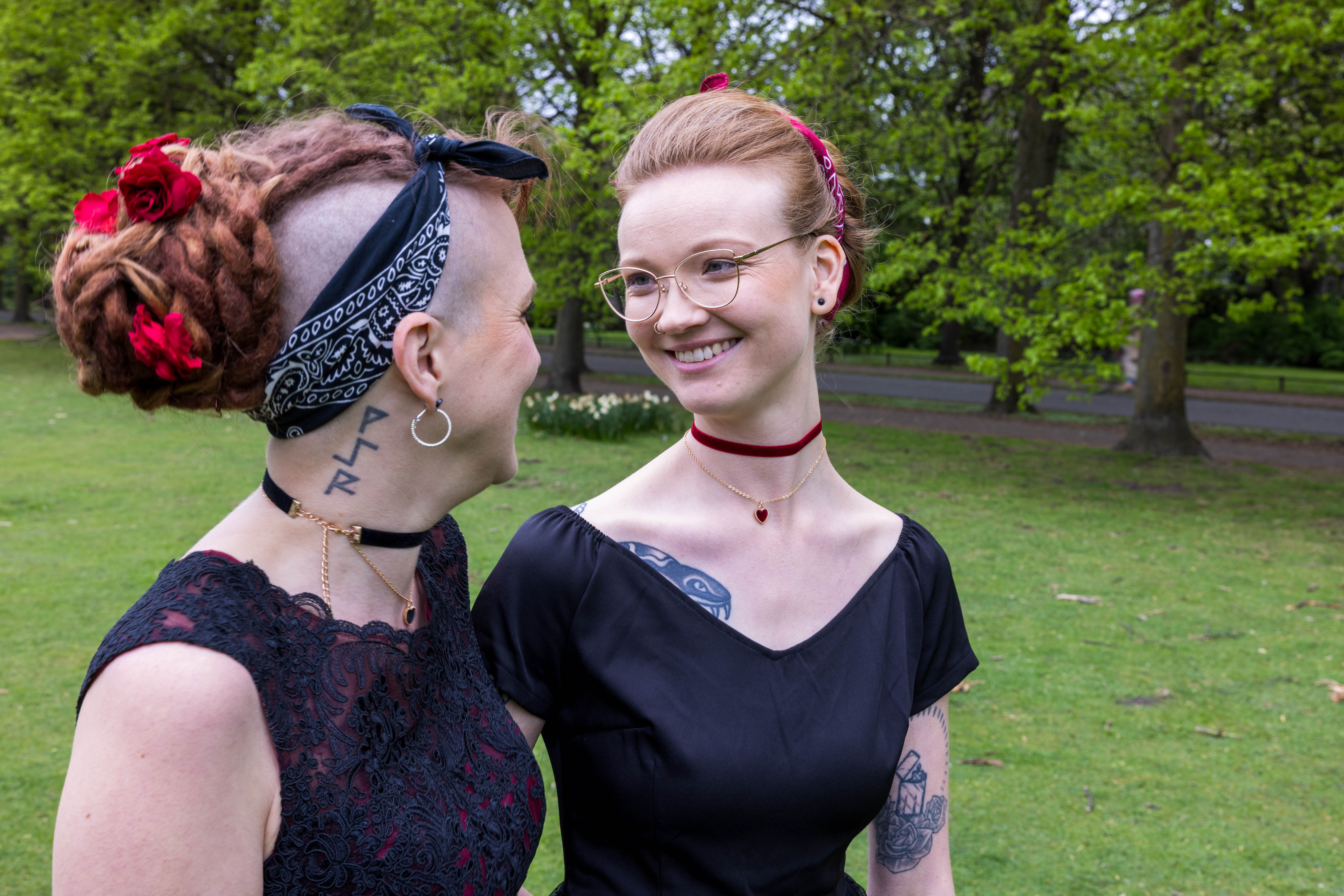 Eva-Marie und Hannah