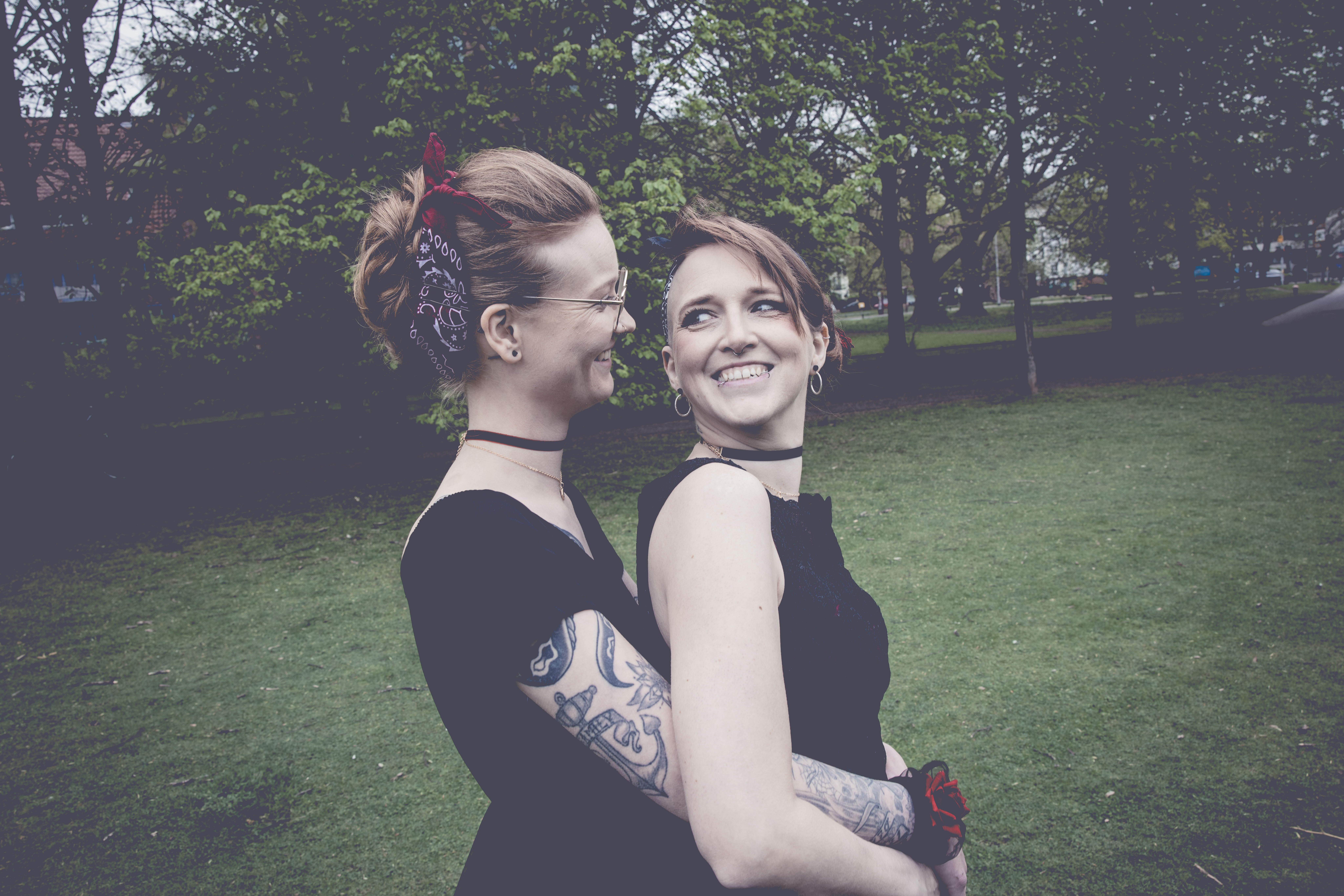 Eva-Marie und Hannah